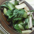_n_a_o_'s cooksnap of when they made 残り物活用☆青梗菜ときのこの炒め.