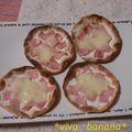 ＶＩＶＡバナナ's cooksnap of when they made ✿餃子の皮で簡単ミニピザ～♪✿.