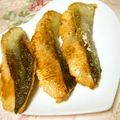 かずちゃん。's cooksnap of when they made 鮭のムニエル（ガーリックバター醤油）.