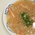ぷーこさん's cooksnap of when they made 冬瓜のカニカマあんかけ♪料亭の味？.