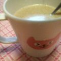 よっつぉん's cooksnap of when they made 黒蜜はったい粉牛乳.