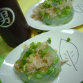 myukitty's cooksnap of when they made きゅうり寒天☆納豆のタレ使用.