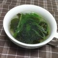 ＊とみこ＊'s cooksnap of when they made ねぎたっぷりのわかめのスープ♪.
