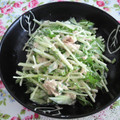 yuminko88's cooksnap of when they made 男の料理 ツナと水菜のサラダ.