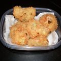 Maymer's cooksnap of when they made 鮭とポテトのまろやかチーズコロッケ.