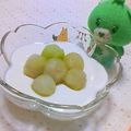 つつくみ's cooksnap of when they made ぶどうのひんやり☆デザート♪.