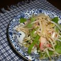 キョク's cooksnap of when they made もやしとベーコンの大葉にんにく醤油炒め.
