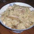 於石句亭御馳走参's cooksnap of when they made ✿焼きさんまとごぼうの炊き込みご飯✿.