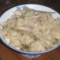 於石句亭御馳走参's cooksnap of when they made ✿焼きさんまとごぼうの炊き込みご飯✿.