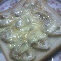 ゆみらんたん's cooksnap of when they made 最高に幸せ☆バナナシナモンチーズトースト.