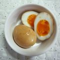 さとみりん's cooksnap of when they made しょうが焼？な　味付け卵　ビニール袋で☆.