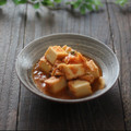 まろんかふぇ's cooksnap of when they made 厚揚げとキムチの＊美味しい煮物＊.