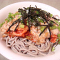 くっくのん's cooksnap of when they made 簡単　のせるだけ　冷たいキムチ＆納豆そば.