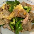 モココ★三児の母's cooksnap of when they made 豚肉とピーマンのふわたま炒め.