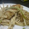 けーぼう's cooksnap of when they made 鶏肉とアスパラのオイマヨ炒め.