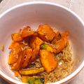 おこじょ1027's cooksnap of when they made ✿揚げかぼちゃのにんにくじゃこ炒め✿.