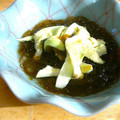 ママdeko's cooksnap of when they made さっぱり☆茄子とモズクのあえもの.