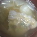 辛味大好's cooksnap of when they made ☆彡エビdeワンタンdeスープ☆彡.