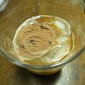 シャンプーハット's cooksnap of when they made アイスカフェオレにチョコアイスフロート☆.