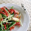 にゃんた１０４'s cooksnap of when they made エリンギとカラフル野菜のササッとソテー.
