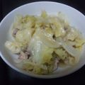 fl＊＊'s cooksnap of when they made キャベツと豚肉の酒蒸し.