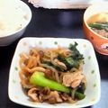 neanas2's cooksnap of when they made 豚肉とチンゲン菜のオイスターソース炒め.
