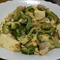 モーリーママ's cooksnap of when they made 苦み控えめ☆うちのゴーヤチャンプル.