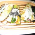 さーもんLOVE's cooksnap of when they made 野菜たっぷり！なすのはさみ揚げポン酢風味.