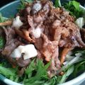 TATtat19's cooksnap of when they made がっつり!!焼き肉サラダ丼.