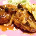 ユカまんま's cooksnap of when they made 絶品チーズハンバーグ&ハッシュドポテト.