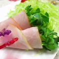 ☆じゅげむ☆彡's cooksnap of when they made 貝割れ大根のハム巻き.