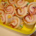 菜乃果's cooksnap of when they made お弁当に簡単ちくわ＆ソーセージのクルクル.