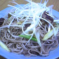 犬くんし's cooksnap of when they made 大人蕎麦【砂肝・塩焼き蕎麦】簡単♪.