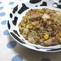 さったんママ's cooksnap of when they made ふわふわパラっと納豆チャーハン.