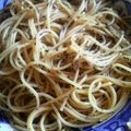 ｃｉｎｚａｎｏ's cooksnap of when they made 超簡単！まぜるだけ！ゆかりパスタ.