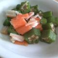 ねっちゃんっ's cooksnap of when they made カニカマとオクラのめんつゆ和え.