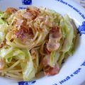 ちあみる's cooksnap of when they made 和風☆ベーコン＆サワークリームでパスタ☆.