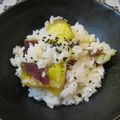おかあちゃん。's cooksnap of when they made おいしいな☆さつまいもごはん.