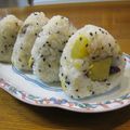 おかあちゃん。's cooksnap of when they made おいしいな☆さつまいもごはん.