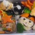 ikukiti's cooksnap of when they made キャラ弁　イナズマイレブン.