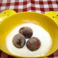 かずちゃん。's cooksnap of when they made ぶどうのひんやり☆デザート♪.