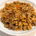 のあココ's cooksnap of when they made 定番美味しい！蓮根と豚ひき肉のきんぴら.