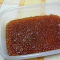 ひいら's cooksnap of when they made すじこの下処理〜イクラの醤油漬け.