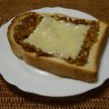 ぱたま's cooksnap of when they made カレートースト.