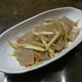 ぱたま's cooksnap of when they made ,コンニャクのミョウガ和え.