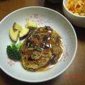 まちゃこお's cooksnap of when they made 豆腐のれんこんハンバーグ.