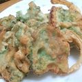 cafe-cafe's cooksnap of when they made カラフル彩り♪ゴーヤのかき揚げ☆.