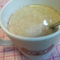 よっつぉん's cooksnap of when they made ホットあんこはったい粉牛乳.