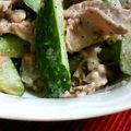 羽尼うに's cooksnap of when they made 豚肉とキュウリのマスタード炒め.