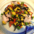 あい葉's cooksnap of when they made タコとひじきの和風サラダ.